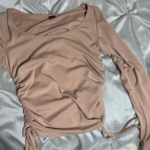 brown/ tan long sleeve